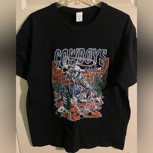 Dallas Cowboys T-Shirt Large Night
